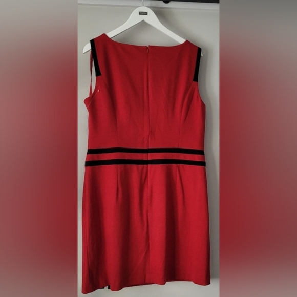 2 for $75 - Jones & Co Women’s Sz 14 Red Dress - Picture 2 of 2